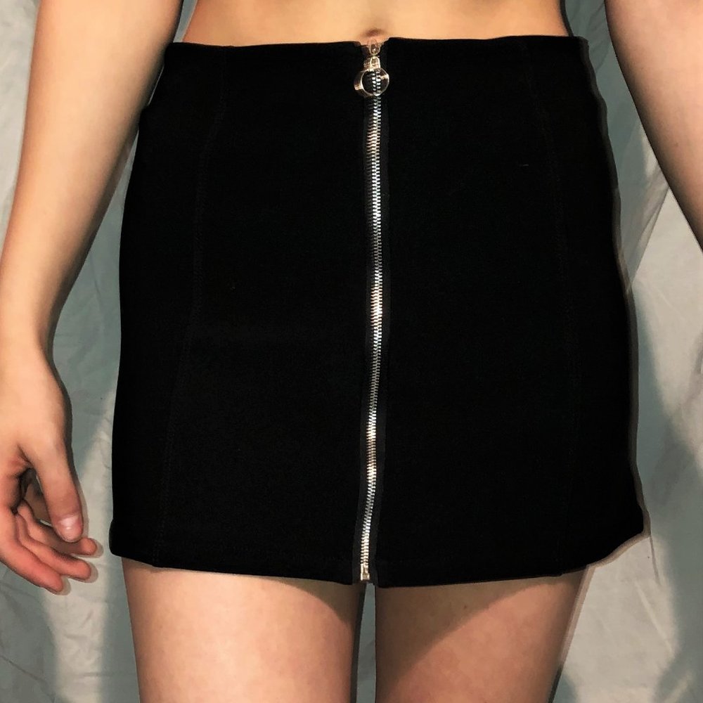 Women's Black Mini Skirt